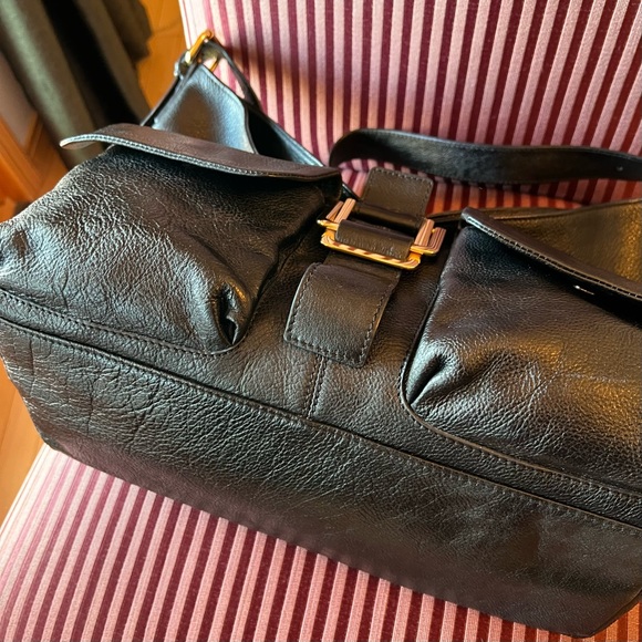 New, vintage, NWOT, PRESA large leather black bag - Picture 16 of 16